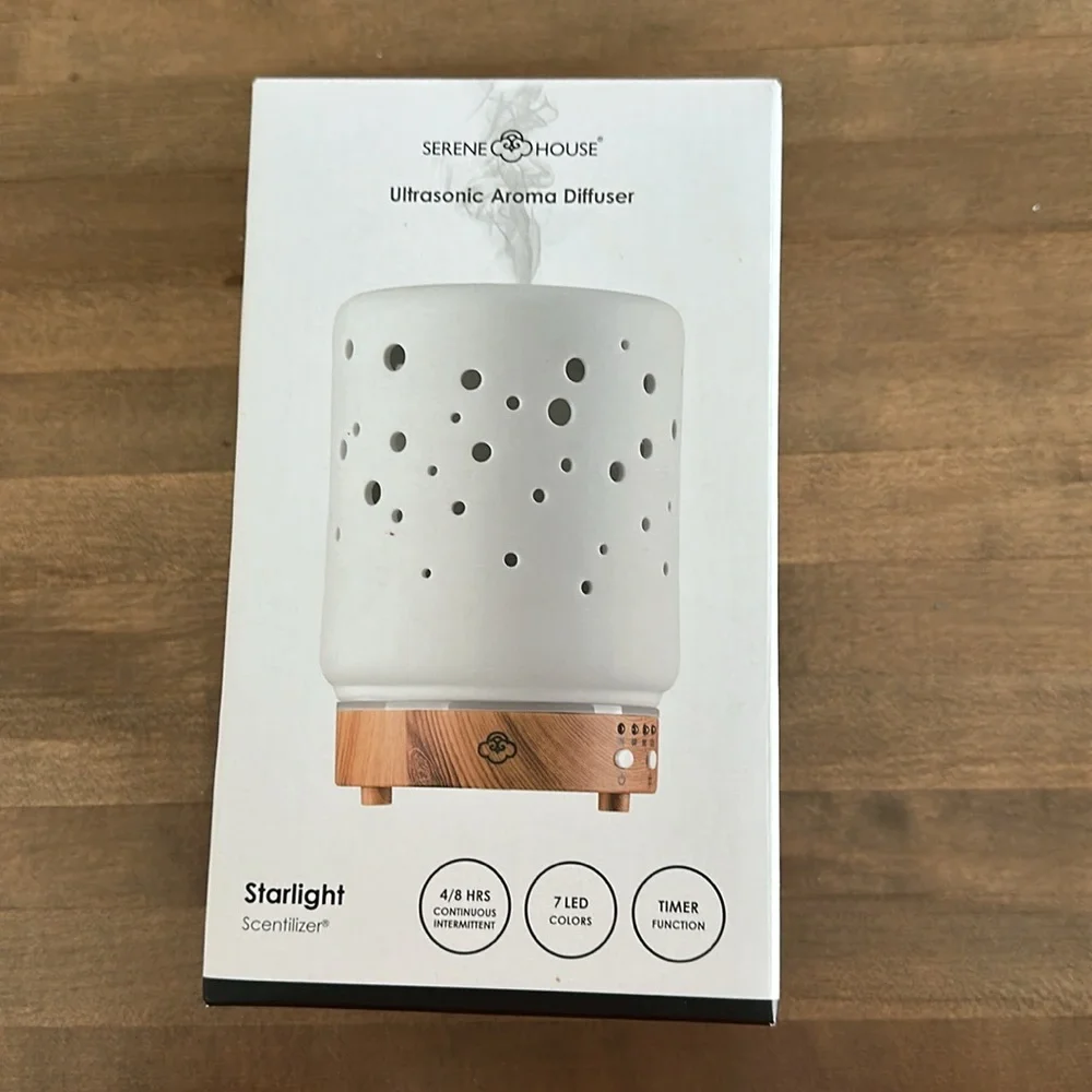 🩶 Starlight White 90 Ceramic Ultrasonic Diffuser 🩶